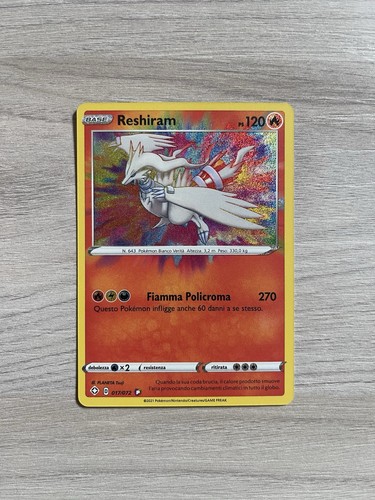 Reshiram amazing 017 - amazing, 017/072
