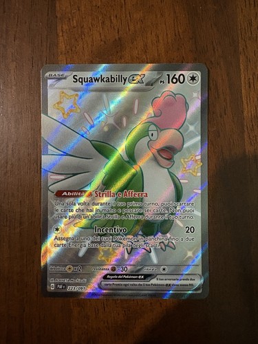 Carte pokémon squawkabilly - pokémon,