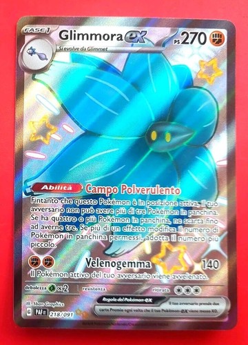 Carta pokemon glimmora full - carta,