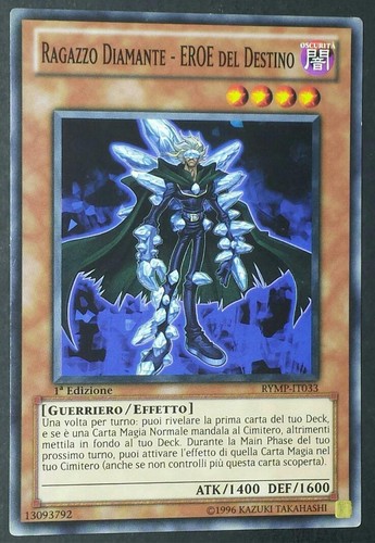 Ragazzo diamante eroe - diamante, del