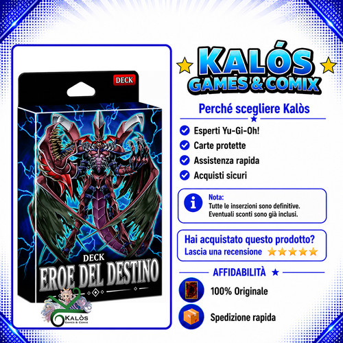 Yugioh mazzo deck eroe del - yugioh!,