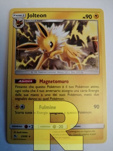 Jolteon destino sfuggente - destino,