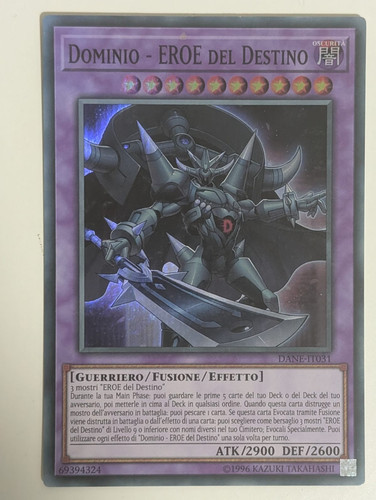 Dominio eroe del - yu-gi-oh!,