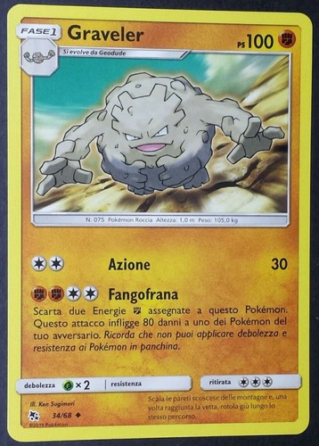 Graveler in italiano - in,