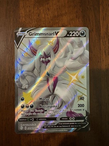 Carta pokemon grimmsnarl - pokemon,