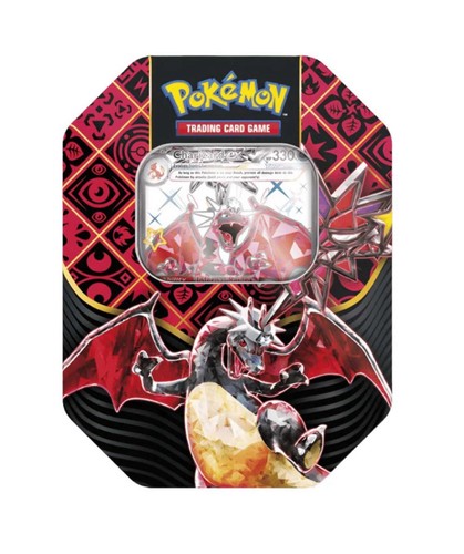 Charizard tin collezione - ex, da