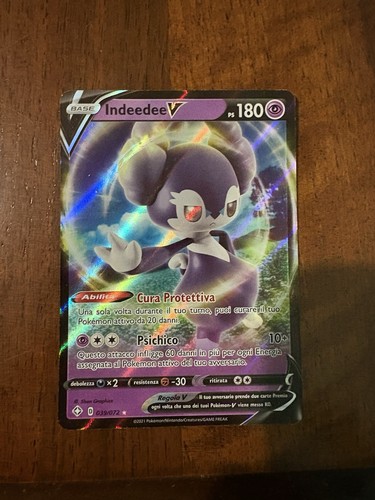 Carte pokemon indeedee - carte,
