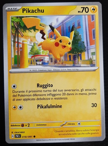 Pikachu 018 091 - , italiano