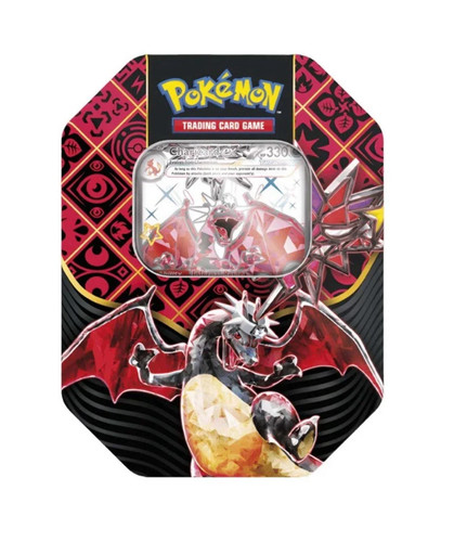 Charizard tin collezione - da,