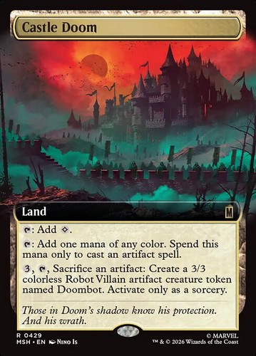 Mtg castle doom - castle,