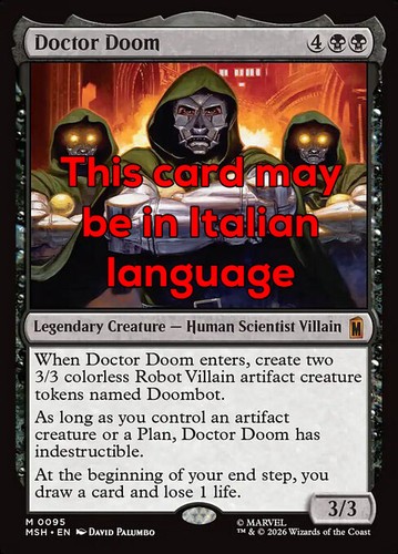 Mtg doctor doom exc - doom,