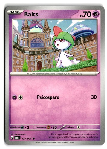 Pokémon ralts 027 091 destino - ralts,