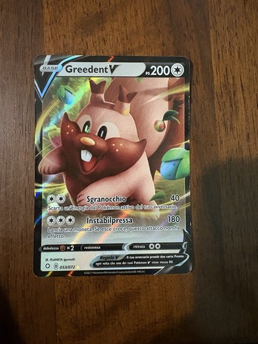 Carta pokémon greedent - pokÉmon,