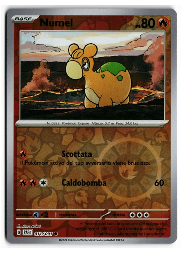 Pokémon numel 011 091 - pokémon, 011/091