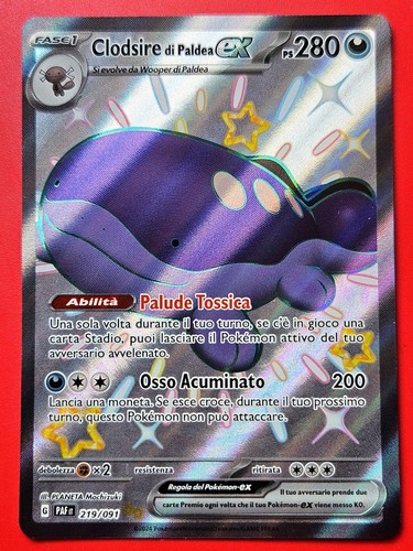 Carta pokemon clodsire - ex, full