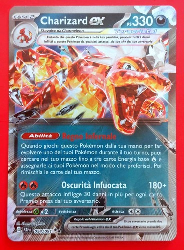 Carta pokemon charizard - carta,